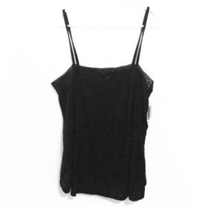 Black tank top